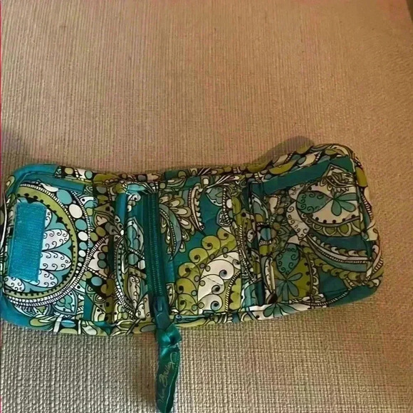 Vera Bradley Women's Green and Blue Patterned Bag - Picture 3 of 5